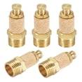thumbnail image 1 of Controlador de flujo de silenciador de aire ajustable G1/4 Uxcell de 5 piezas, 1 of 3