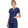 thumbnail image 4 of Healing Hands Purple Label Women's Juliet 2-Pocket Scrub Top, 4 of 8
