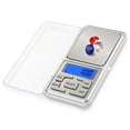 thumbnail image 3 of Hicess 100/200/300/500g Compact Electronic Scale LCD Display ABS Portable Mini Pocket Digital Scale for Home, 3 of 8