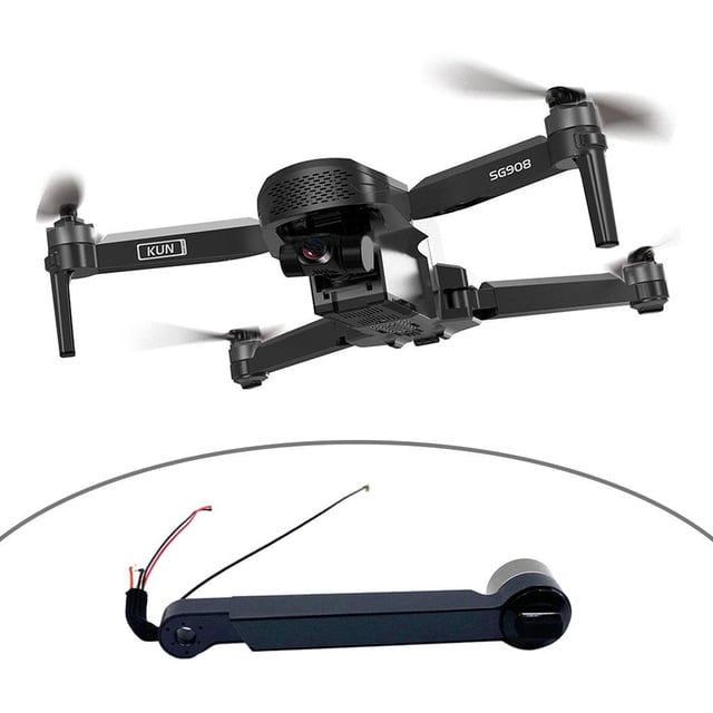 Accesorios de ejes RC Piezas 26 Mins Time Quadcopter Accessories Actualizar partes para SG908 Piezas Juguete trasero a Baoblaze Repuestos de helicóptero RC