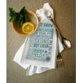 thumbnail image 2 of Jay Peak, Vermont, Let it Snow, Christmas, Typography (100% Cotton Tea Towel, Decorative Hand Towel, Kitchen and Home), 2 of 3