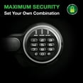 thumbnail image 5 of SentrySafe SFW082ET Fire-Resistant Safe and Waterproof Safe with Digital Keypad 0.82 Cu. ft., 5 of 6