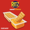 thumbnail image 4 of Handi-Snacks RITZ Crackers 'N Cheesy Dip Snack Packs, 20 Snack Packs, 4 of 17