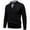 Black, variant on Men's Crew Neck Sweaters Jumpers 2 in 1 Knitted Sweater with V Shirt Neck Casual Business Knitwear Pullover Solid Color Gray