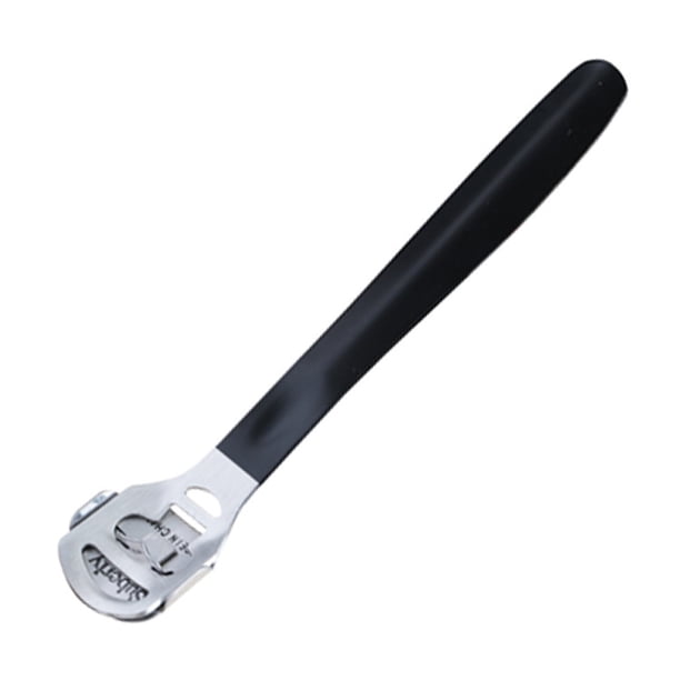 Raspa Callos de Acero Inoxidable: Elimina durezas, piel agrietada y muerta en los pies sin dañar. Mango antideslizante, diseño portátil y ligero. Regalo perfecto para familiares y amigos.