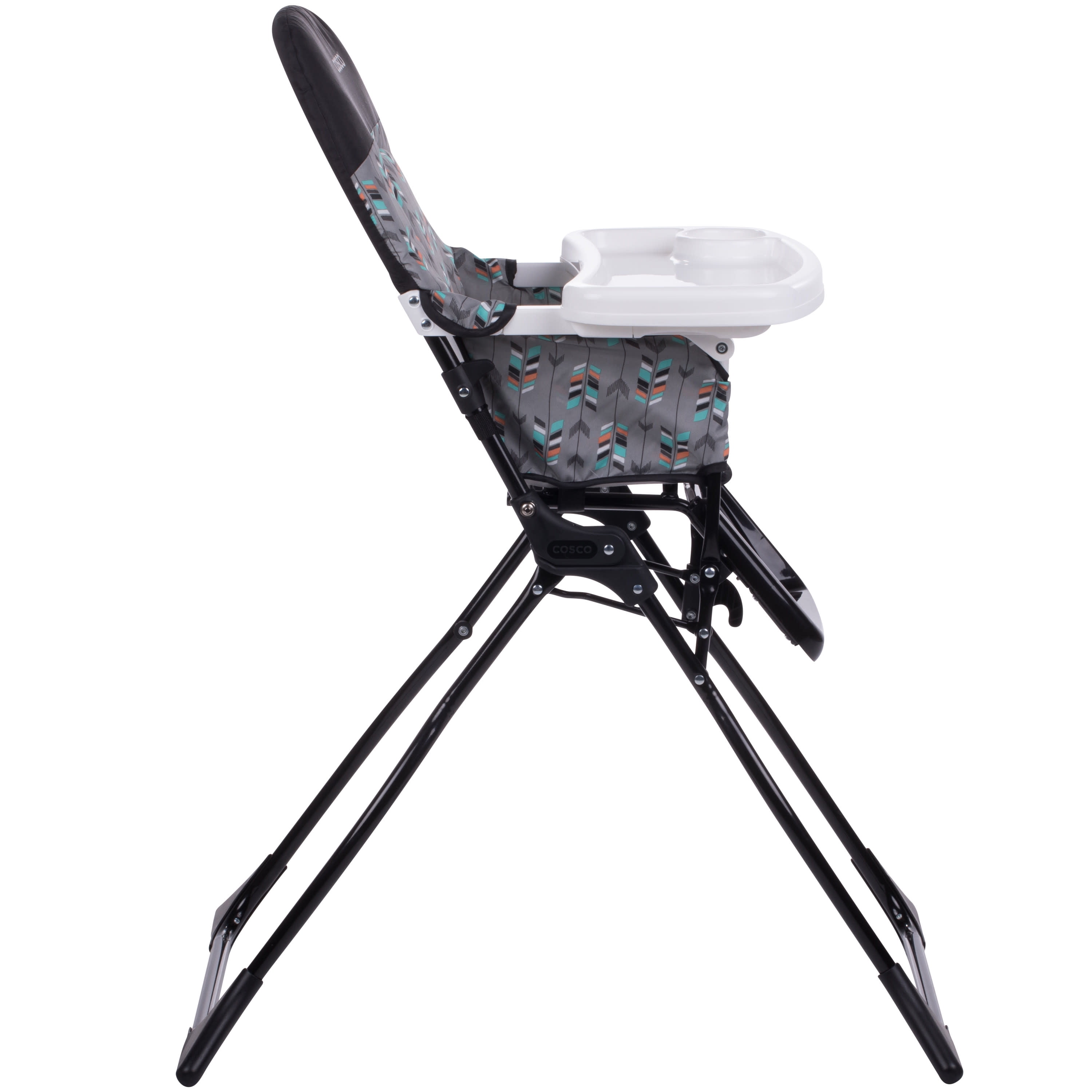 Cosco Kids Simple Fold High Chair Etched Arrows Walmart