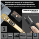 thumbnail image 4 of Kit Universal Micrófono  Bloosom Inalámbrico Profesional Karaoke 2pcs Oro, 4 of 4