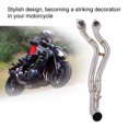 thumbnail image 4 of Enlace de Tubo delantero de ventilación del sistema de escape completo Bling Bling para Yamaha MT-07/FZ-07 2014-2017 recto, 4 of 10