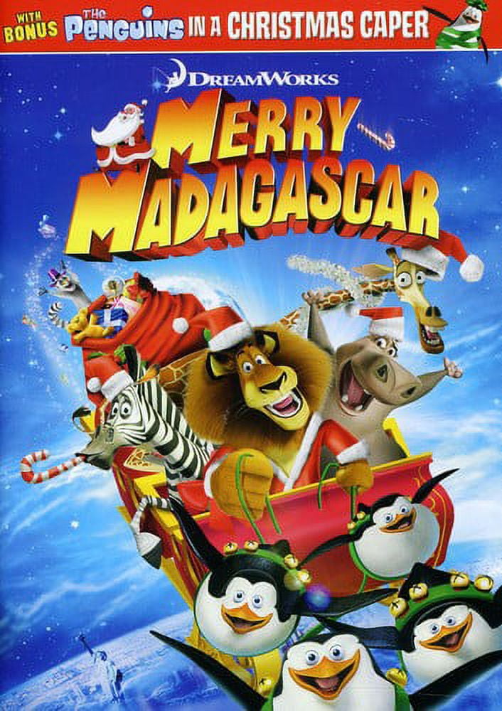 Merry Madagascar (DVD) - Walmart.com