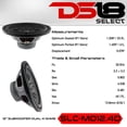 thumbnail image 3 of SUBWOOFER SELECT DS18 SLC-MD12.4D de bobina de voz doble 12' Dvc 4-Ohm, 3 of 6