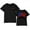 Black, variant on Independence Day Toddler Boys T-shirt for Boys, Short Sleeve Cotton Tee with Double-Sided Print, Round Neck, Breathable Fabric, for Ages 3-10, Hand Wash Only