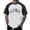 White, variant on Men Techwear Casual Raglan T Shirt for Everyday Wear with Lux Milk Silk and All-Season Comfort Men's Loose Fit Shirts