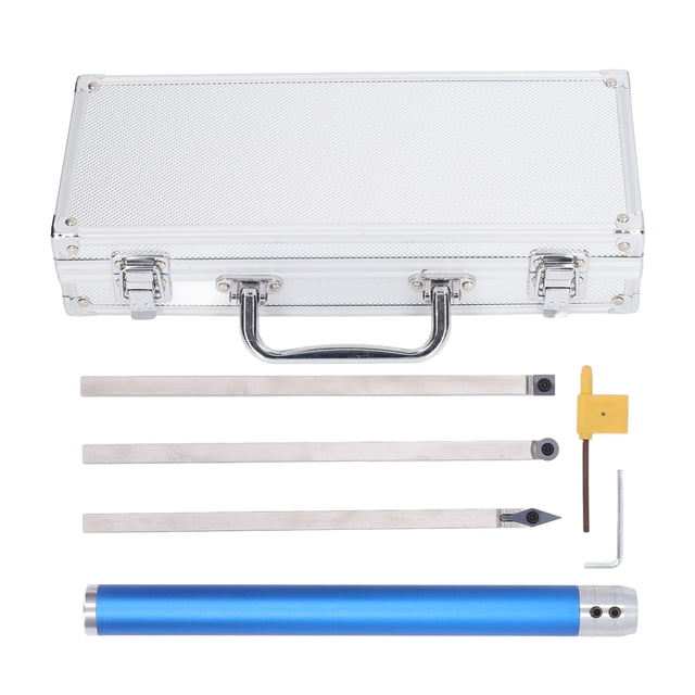 Wood Lathe Turning Tools Set, Carbide Turning Tools Aluminum Alloy High Speed Steel Easy Manipulation For Woodworking