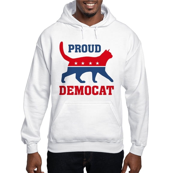 CafePress - Proud Democat Hooded Sweatshirt - Pullover Hoodie, Hooded Sweatshirt