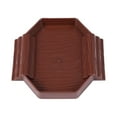thumbnail image 2 of koolsoo Turtle Bathing Pool with Double Ladder Reptile Water Dish for Bearded Dragon Dark Red, 2 of 9