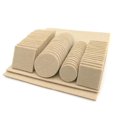 thumbnail image 4 of Felt Pads 80/130pcs Felt Wood Floor Protectors Mat Attachment, 4 of 5