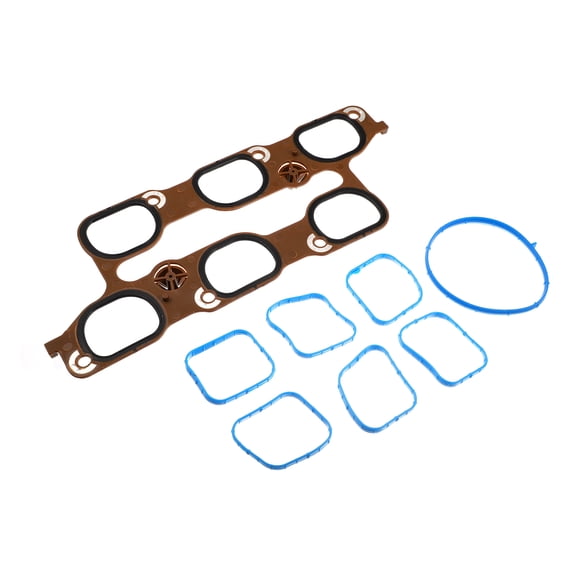 Juego de Juntas de Admisión de Goma Azul Marrón Unique Bargains