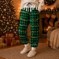 thumbnail image 2 of JAJAHO Boys Girls Pajamas Pants Christmas Sleepwear Bottoms Sizes 1-13 Drawstring Kids Loungewear Pants, 2 of 5