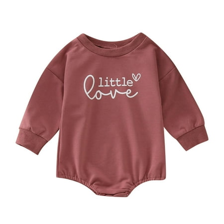 

Boys Girls Long Sleeve Letter Prints Pullover Romper Sweatshirt Bodysuits Baby Boy Gift Bodies Baby Organic Baby Clothes Baby Boy Baby Wrap Shirt Baby Clothes Set Baby Clothes with