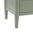 thumbnail image 5 of Christopher Knight Home 23.6"W Modern Nightstand with 3 Drawers, Bedside Storage Table, Light Green, 5 of 10