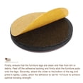 thumbnail image 2 of 8-Pack PTFE Teflon Furniture Glides - Self-Adhesive, Various Sizes, Protects Floors & Reduces Noise 2 of 14