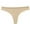 Gold, variant on TFEOQRY Thongs for Women Solid Color Cotton High Waist Fashion Thong Leisure Breathable Briefs Burgundy