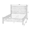 thumbnail image 6 of Butler Specialty Company Lennon Rounded Leg Queen Bed - Light Natural Wood, 6 of 8