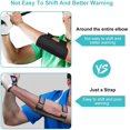 thumbnail image 4 of Guía de swing de golf Entrenador de swing Entrenamiento Codo Swing Ayuda de postura Corrector de entrenamiento, Swing de golf Brazo curvo Práctica de advertencia Recordatorio fijo Acción de entrenamiento brillar Electrónica, 4 of 5