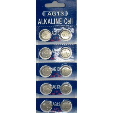 Maxell 6-Pack AG13 / LR44 / A76 / 357 Alkaline Button Cell Batteries – 1.5V – Long-Lasting Power
