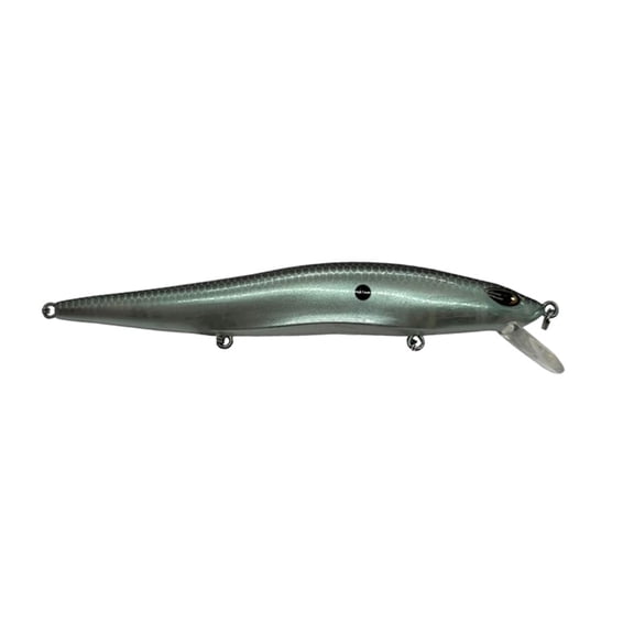 Duckett Fishing BD 115 Suspenfing Jerkbait, Green Gizzard Shad, 115 mm