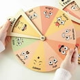 thumbnail image 3 of YOHAVEN Mood Expression Wooden Turntable Toy Emotional Management Home Office Desktop Decor Gift for Self Reflection Stress Relief Celebration, 3 of 3