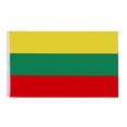thumbnail image 1 of jesticaly Grand Drapeau National Bannière Festival Décor Vert Rouge Lithuanie Jaune, 1 of 6