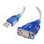 UPC: 0757120268864 | C2G USB to DB9 Serial Adapter Cable  Blue