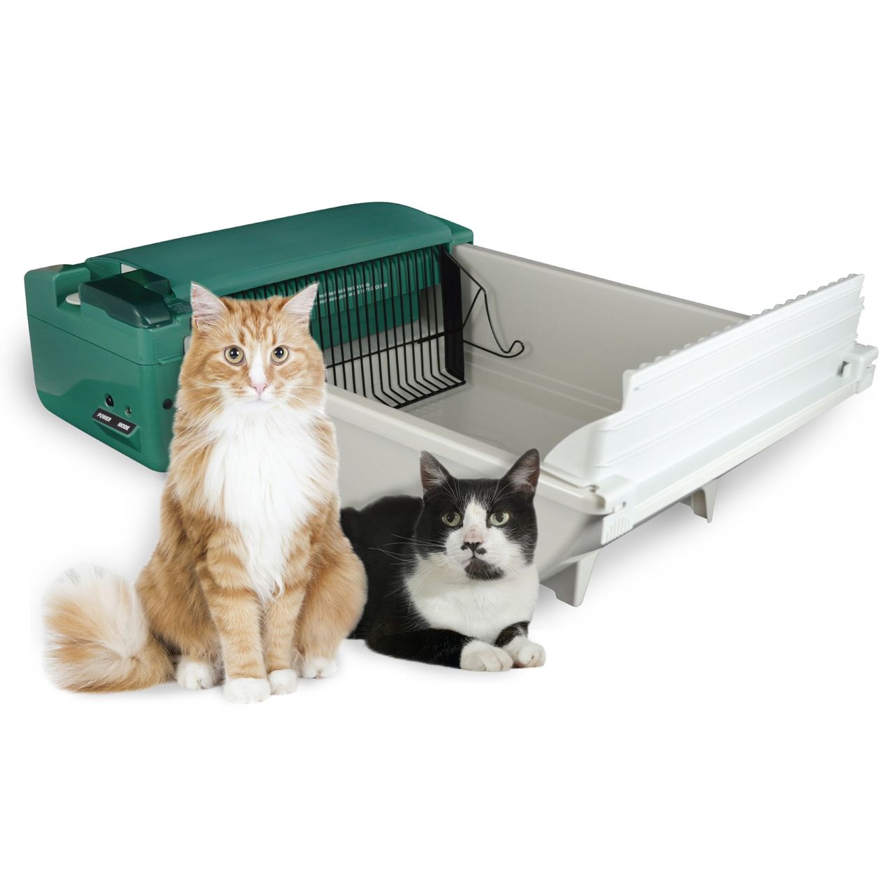 Product of Pet Zone SmartScoop Litter Box Green