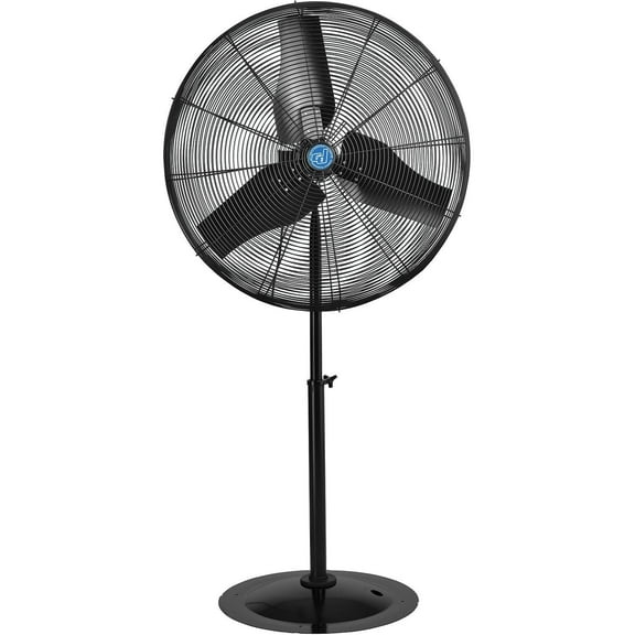 Premium 36" Non Oscillating Pedestal Fan - 1/2 HP - TEAO Motor - 8200 CFM