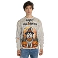thumbnail image 4 of Happy Halloween Siberian Husky Witches Hat Pumpkin Carving All Over Print 3D Sweatshirt Unisex Merch Husky Dog Lover Gifts - 02019, 4 of 6