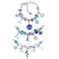 thumbnail image 4 of Kit de fabricación de joyas de pulsera con abalorios, collar de abalorios, juego de regalos artesanales de bricolaje para adolescentes, niñas, niños, azul JAMW Sencillez, 4 of 4