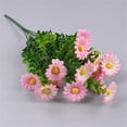 thumbnail image 3 of Artificial Daisies Flowers, Fake Silk Daisy Small Flower Decor, Faux Plastic Stems Bushes Greenery Bundles for Indoor Outdoor Verandah Wedding Spring Decorations, 3 of 4