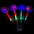 thumbnail image 5 of Hevirgo LED Light up Flashing Fairy Magic Wand Princess Lollipop Stick Girl Xmas Gift, 5 of 7