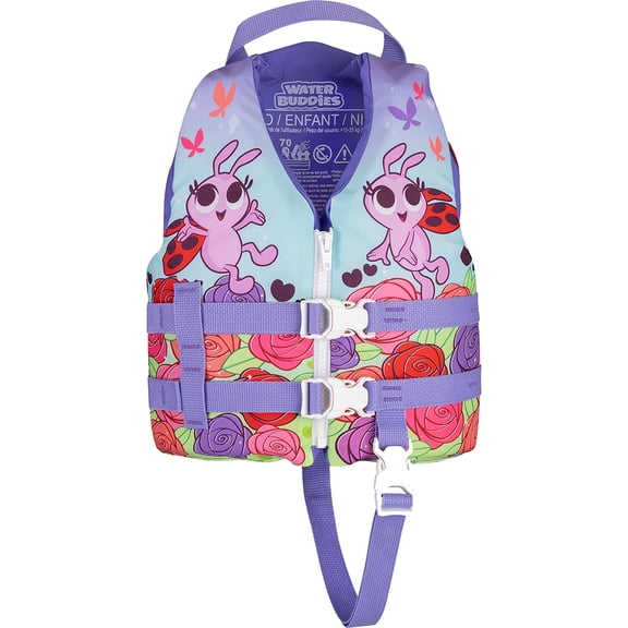 Full Throttle Water Buddies-Child Life Jacket-Ladybug