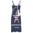 thumbnail image 5 of 4th of July Sleeveless Dress Woman Fashion Long Dresses Women's Summer Suit Dress Summer 2025 Women, 5 of 7