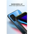 thumbnail image 5 of For OnePlus Nord N200 5G Case Tempered Glass Back and TPU Frame Hybrid Cover, Allytech Slim Luxury Hard Tempered Glass Back and Soft Edge Scratch Resistant Case for 1+ Nord N200 5G, Red, 5 of 7