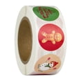thumbnail image 1 of 500Pcs Christmas Stickers DIY Cake Biscuit Sealing Labels Gift Box Adhesive Stickers, 1 of 7