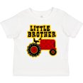 thumbnail image 3 of Inktastic Red Tractor Little Brother Boys Toddler T-Shirt, 3 of 5