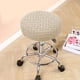thumbnail image 4 of Cubrecubos redondos, cubre silla redonda, protector asiento silla redonda, para salón de belleza, bar, cocina, suave, resistente, fácil de limpiar, para hogar, metal, 100% algodón, para, 4 of 8