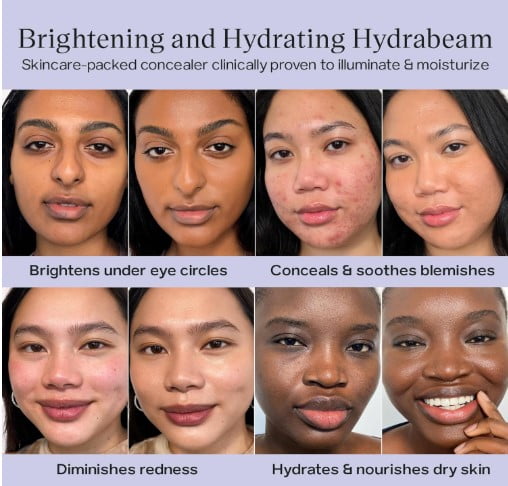 Saie Hydrabeam, 0.2oz Brightening & Hydrating Under Eye Concealer - HB Five