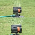 thumbnail image 6 of 16-Nozzle Oscillating Sprinkler, Adjustable Mini Oscillating Sprinkler System, with Dual-Zone Sprinklers Water, 180 16-Hole Automatic Rocking Sprinklers for Lawn Yard Garden Watering, 6 of 10