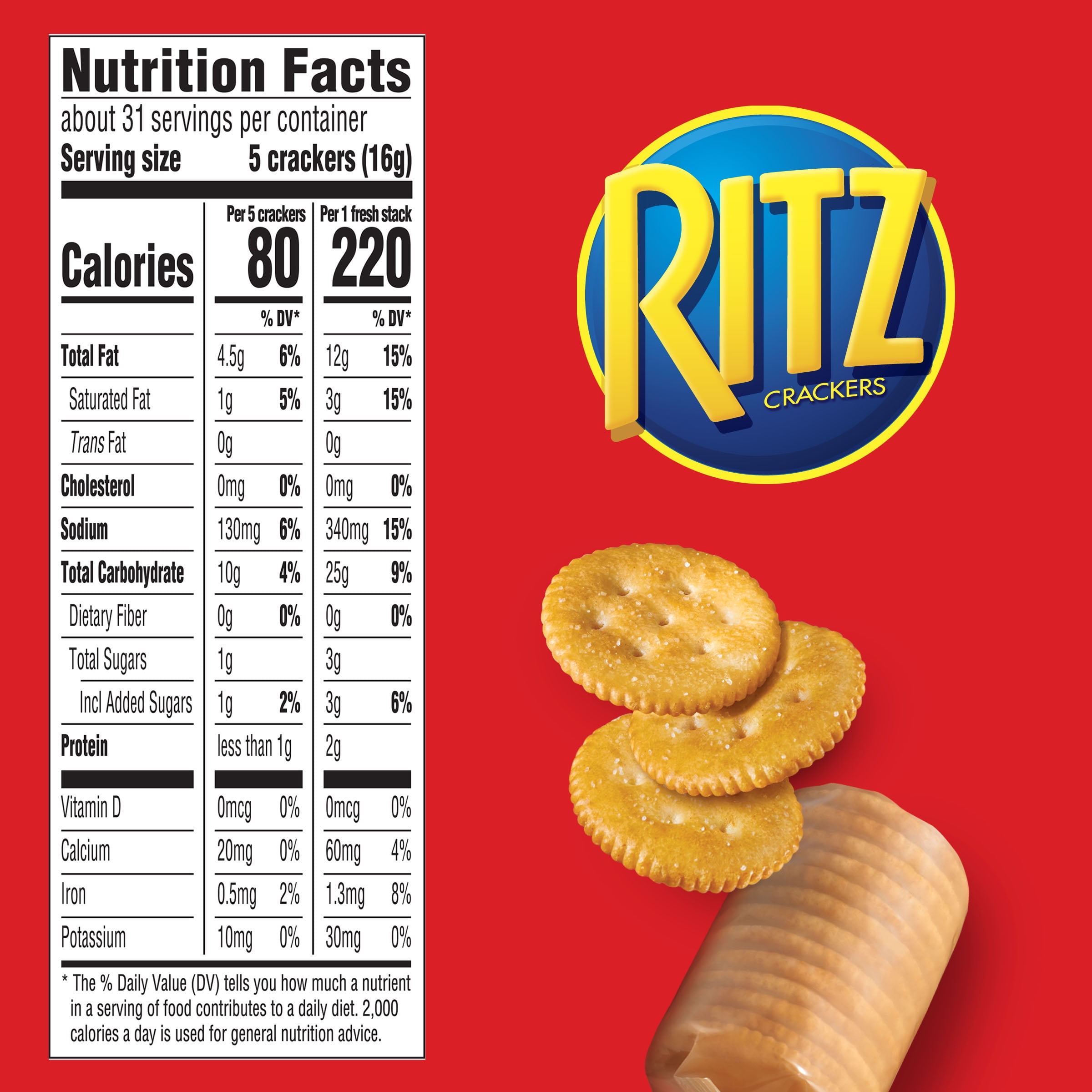 Ritz Snack Pack Nutrition Facts Nutrition Ftempo