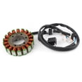 thumbnail image 2 of NS Motorcycle Magneto Stator Plate Accessory, Stator Ignition Engine Generator Stator Coil for Yamaha XT600 XT600E 1990-2002, XV250 Virago 250 1988-2016, 2 of 5