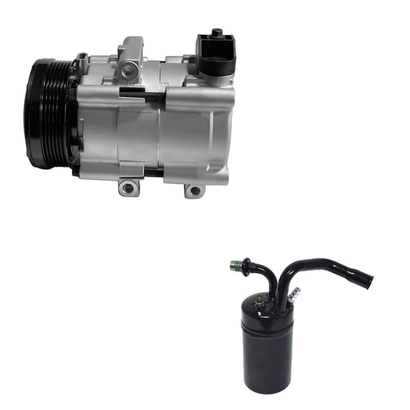 RYC New AC Compressor and A/C Clutch Kit KT AD07N